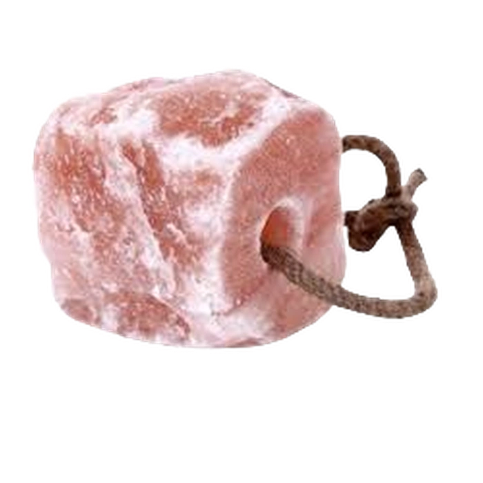 Animal Salt Lick Block with Rope