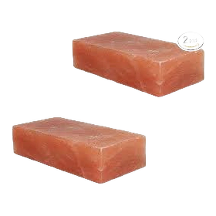 Himalayan Salt Tile Brick Duo