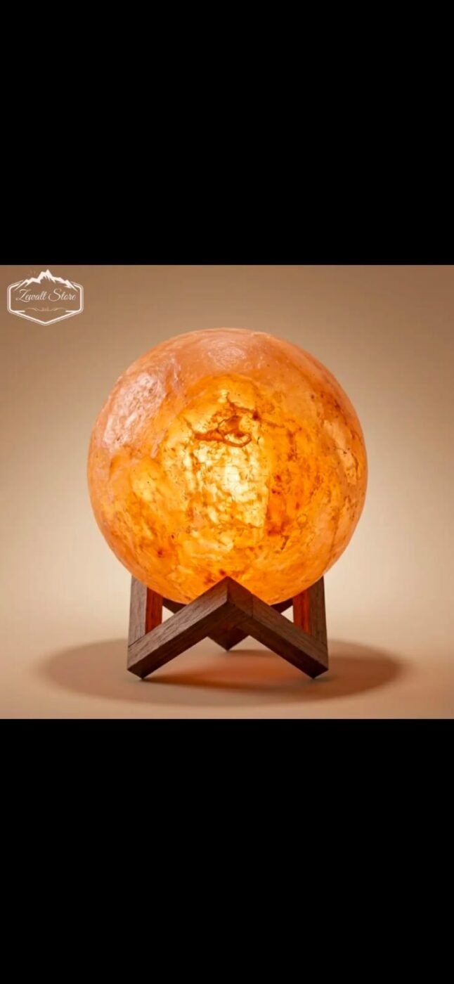 Ball Shaped Himalayan Pink Salt Lamp 2–3 KG – view 1