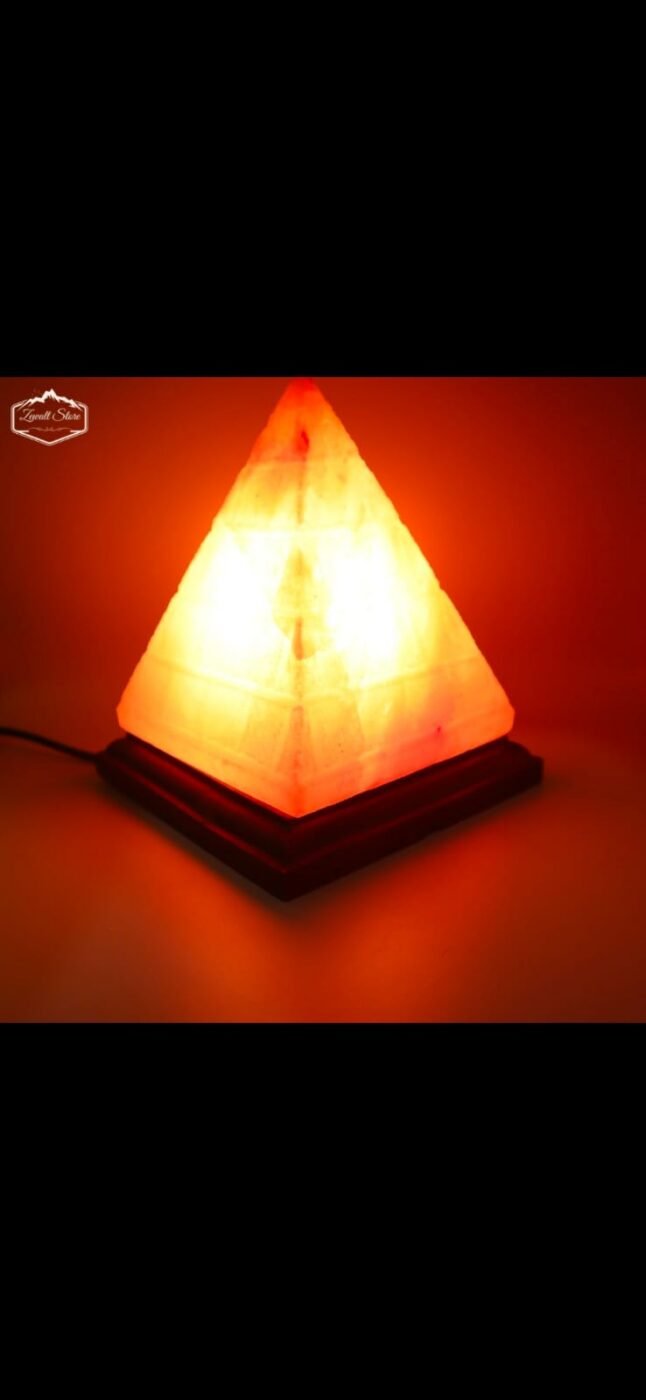 Pyramid Shaped Himalayan Pink Salt Lamp 2–3 KG – view 4