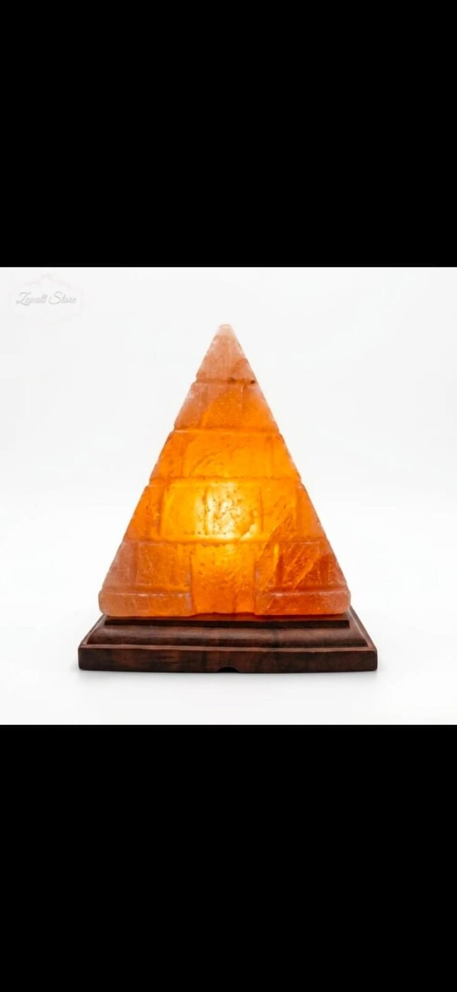 Pyramid Shaped Himalayan Pink Salt Lamp 2–3 KG – view 3