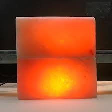 Illuminated Himalayan Salt Tile Panel