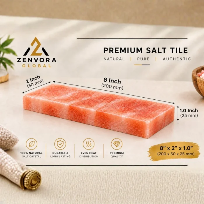 Pink Salt Tile (8 x 2 x 1 in)