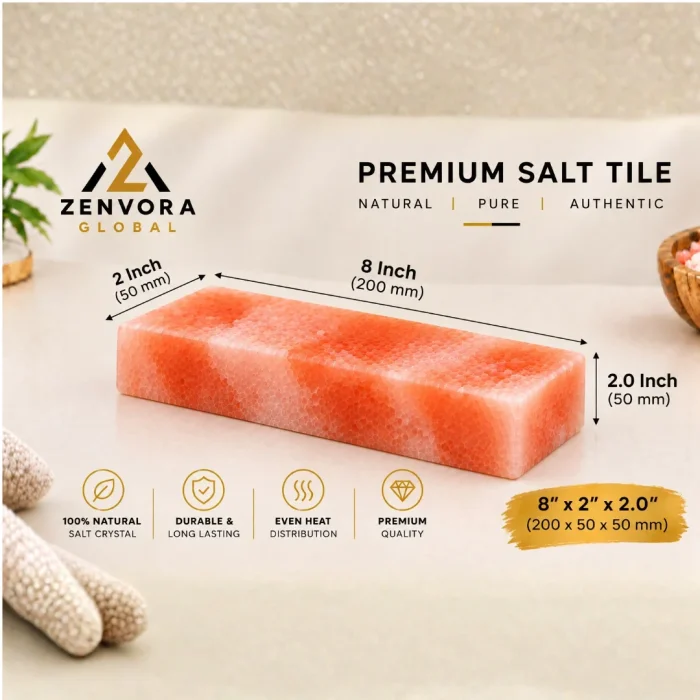 Pink Salt Tile (8 x 2 x 2 in)