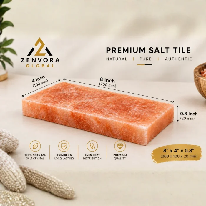 Pink Salt Tile (8 x 4 x 0.8 in)