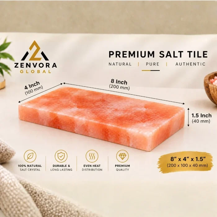 Pink Salt Tile (8 x 4 x 1.5 in)
