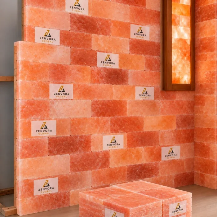Zenvora pink salt brick wall