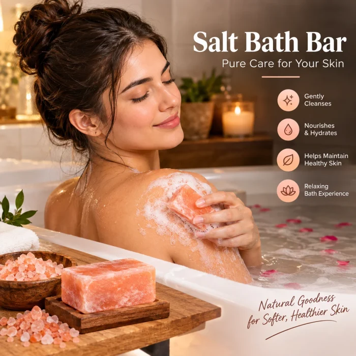 Salt bath bar collection