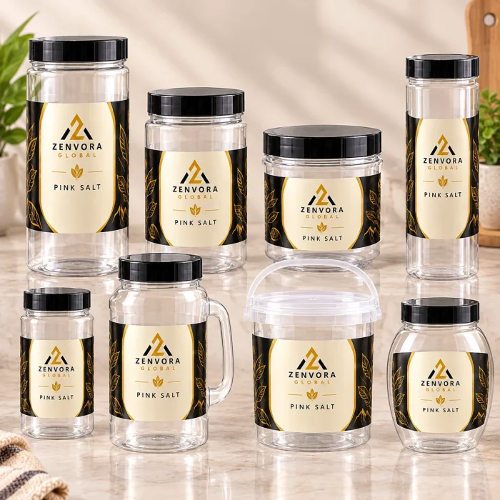 Zenvora salt packaging collection
