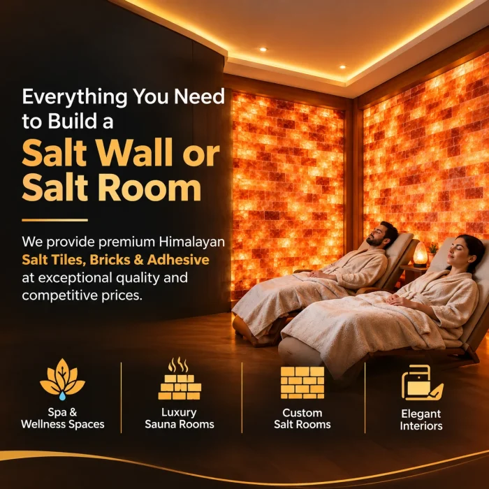 Salt wall and salt room inspiration