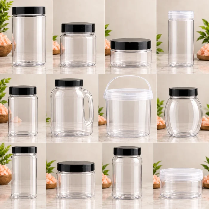 Salt jars and containers