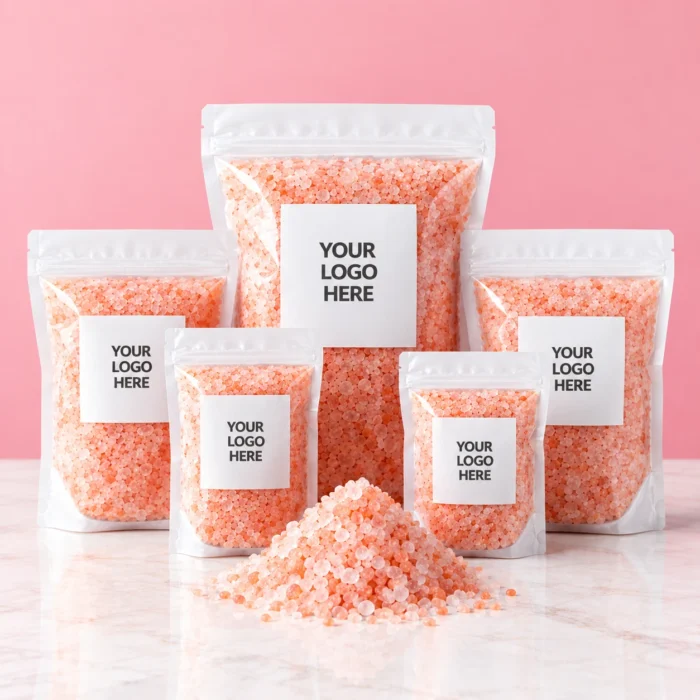 Private Label Pink Salt Refill Pouches